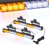keep safe on the road with the nilight traffic advisor emergency strobe light bar - 17 inch, 32 led, 23 flash patterns, cigar lighter, and 2 year warranty логотип