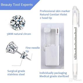 img 2 attached to Piercing Professional Disposable Crystal No Bleeding