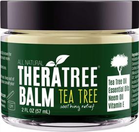 img 4 attached to Neem And Tea Tree Oil Balm - Soothes And Calms Dry, Itchy Skin Irritation - Oleavine TheraTree