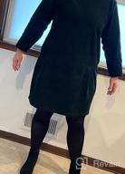 картинка 1 прикреплена к отзыву Женская туника из крупнозернистого вельвета с длинными рукавами и удобными карманами от Minibee от Jason Ingram