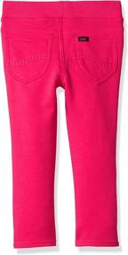 img 1 attached to LEE Girls Toddler Waist Skinny Girls' Clothing : Pants & Capris