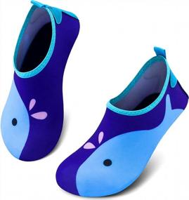 img 4 attached to Non-Slip PIZOFF Toddler Water Shoes: Quick-Drying Aqua Socks For Beach, Swimming, And Walking Adventures!