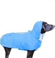 🐶 large frenchie mini couture waterproof dog raincoat in pink, purple, and blue логотип