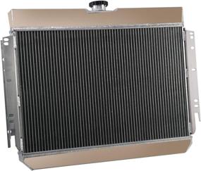 img 2 attached to ALLOYWORKS High-Performance 3-Row All Aluminum Radiator for 1963-1968 Chevy Impala, Chevelle, El Camino, Bel Air, GM