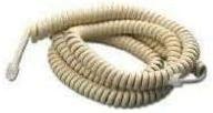 ft modular coil cord ivory logo