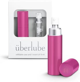 img 4 attached to Travel-Sized Überlube Silicone Lubricant For Couples: Latex-Safe, Flavorless, And Underwater-Approved