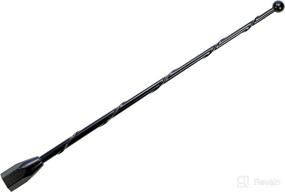 img 4 attached to AntennaMastsRus 8 Inch Black Short Antenna - Chevrolet Silverado 1500 (2006-2022) Compatible - Spiral Wind Noise Cancellation - Spring Steel Construction