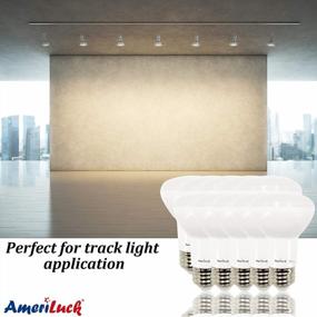 img 1 attached to 10-Pack Of AmeriLuck Dimmable BR20 LED Flood Light Bulbs, Soft White 2700K, Equivalent To 50W