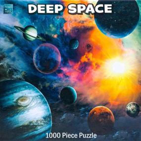img 1 attached to 1000 Piece Deep Space Galaxy Puzzle - Perfect For Adults, Teens And Kids!