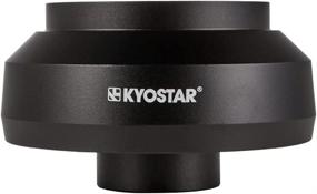 img 1 attached to Kyostar Черный алюминиевый адаптер для короткой ступицы на рулевое колесо Быстросъемный адаптер для втулки для Fit Civic