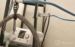 img 5 attached to CPAP Hose Holder For Bedside - Prevent Hose Tangling And Securely Hold C PAP Hoses