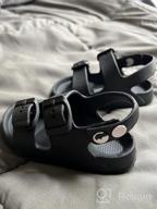 img 1 attached to 👟 Lucky Love Sandals: Stylish Toddler Water Shoes and Sandals for Boys review by Juan Grayson