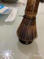 img 1 attached to BambooMN Shimmering Blue Matcha Tea Whisk Holder - Durable And Stylish review by Stephanie Wilson