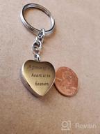 картинка 1 прикреплена к отзыву 🔑 Engraved Stainless Steel Memorial Keepsake Keychain: Perfect for Remembrance от Jason Bellman