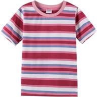 spring gege striped t shirt stripes boys' clothing ~ tops, tees & shirts logo