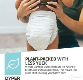 img 1 attached to 👶 DYPER Bamboo Toddler Potty Training Pants: Natural, Hypoallergenic, Eco-Friendly, Unscented - 26 Count