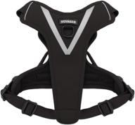 🐾 maverick voyager outdoor dog harness with dual attachment, no-pull pet walking vest harness logo