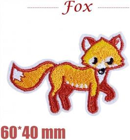 img 3 attached to 5 Pcs Cute Fox Embroidery Applique Patches - Iron/Sew On For Men, Women, Boys, Girls & Kids!