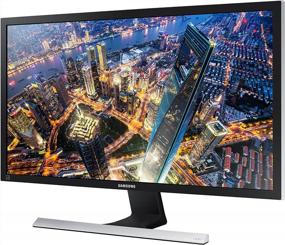 img 3 attached to Samsung LU28E570DS ZA LED Lit Monitor 3840X2160P with Flicker-Free Technology, Tilt Adjustment, ‎LU28E570DS/ZA, HD