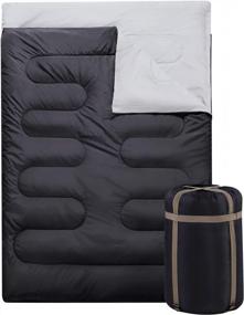img 4 attached to Stay Warm & Comfortable With Our Lightweight Waterproof Camping Sleeping Bags For Adults And Kids!