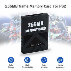 img 3 attached to Upgrade Your PlayStation 2 Gaming With Mcbazel'S High-Speed 256MB Memory Card Compatible With Sony PS2