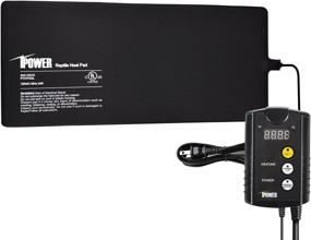 img 4 attached to 🔥 iPower Reptile Heat Mat - Under Tank Heating Pad for Terrariums, with Digital Hygrometer or Thermostat Controller - Ideal for Amphibians and Reptile Pets, available in Multiple Sizes