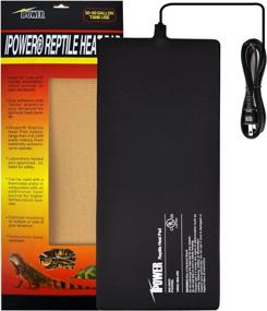 img 2 attached to 🔥 iPower Reptile Heat Mat - Under Tank Heating Pad for Terrariums, with Digital Hygrometer or Thermostat Controller - Ideal for Amphibians and Reptile Pets, available in Multiple Sizes