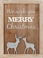добавьте праздничного шарма с рождественской настенной вывеской valery madelyn в деревенском стиле - идеально подходит для гостиной, столовой или декора входной двери! логотип