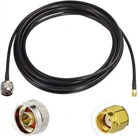 img 3 attached to 20Ft RP-SMA Male To N Male WiFi Antenna Extension Cable Coax RG58 - Eightwood
