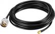 20ft rp-sma male to n male wifi antenna extension cable coax rg58 - eightwood logo