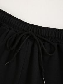 img 2 attached to Cool And Comfy: Women'S Color Block Elastic Shorts For Running And Casual Wear With Handy Pockets
