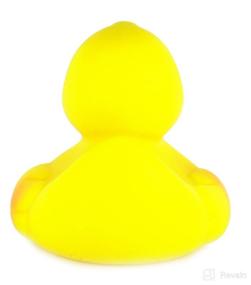img 1 attached to 🐥 Quack-tastic Classic Yellow Rubber Ducky by Schylling: A Timeless Bath-Time Favorite!