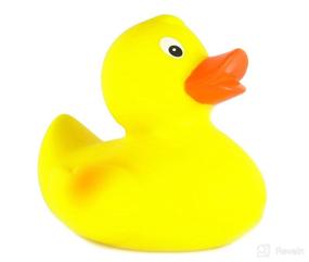 img 4 attached to 🐥 Quack-tastic Classic Yellow Rubber Ducky by Schylling: A Timeless Bath-Time Favorite!