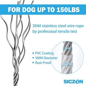 img 2 attached to SICZON Pooches Durable Superior Outside Dogs