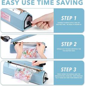 img 1 attached to Metronic Impulse Sealer: Premium Food Service Equipment & Supplies for Efficient Sealing Processes