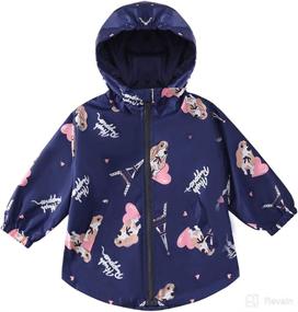 img 3 attached to LZH Waterproof Outwear Raincoat Hoodies Apparel & Accessories Baby Boys ~ Clothing