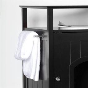 img 2 attached to 🐱 Transform Your Space with the Merry Pet Cat Washroom/Night Stand Pet House – Hidden Litter Box Furniture!