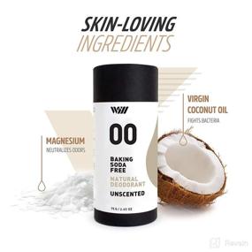 img 2 attached to 🌿 Aluminum-Free Unscented Natural Deodorant for Sensitive Skin