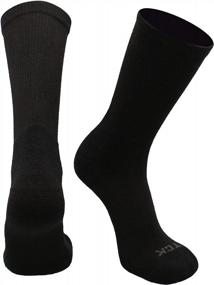 img 4 attached to Protect Your Feet With TCK'S Blister Resister Crew Socks For Men And Women