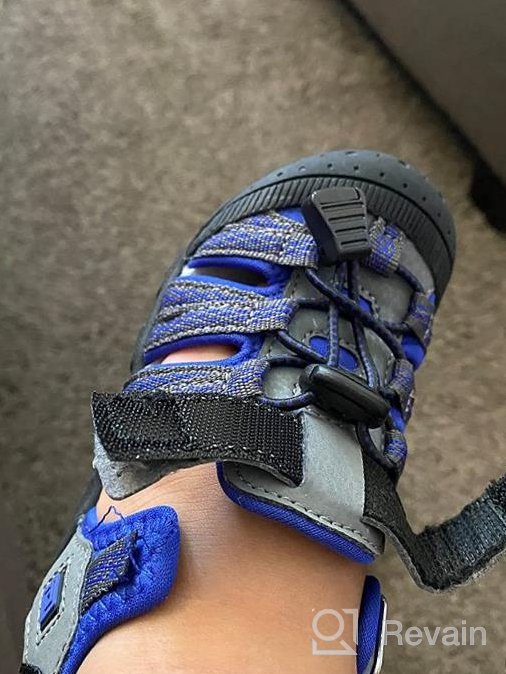 img 1 attached to 👟 DREAM PAIRS 171111 K Outdoor Sandals: Premium Boys' Shoes for Ultimate Sandal Comfort review by Jim Acquista