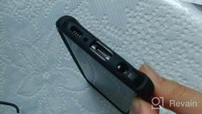 img 6 attached to Тонкий чехол для Galaxy S8 с противоскользящим покрытием и усиленной защитой углов - Poetic Affinity For Samsung Black/Clear