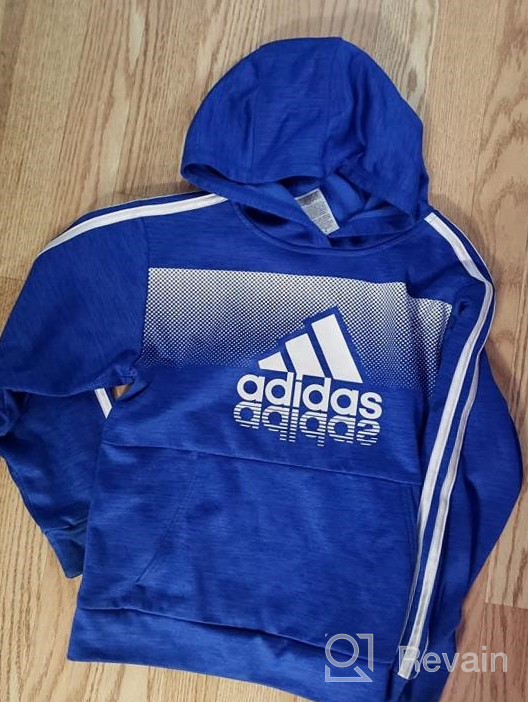 img 1 attached to 👕 Active Heather Boys' Clothing: Adidas Horizon Pullover Hoodie review by Patrick Jarvis