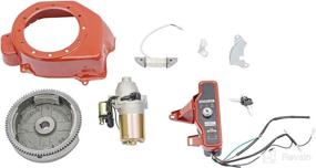 img 4 attached to 🔌 TFCFL Electric Start Kit for GX160 5.5HP GX200 6.5HP - Starter Motor & Flywheel