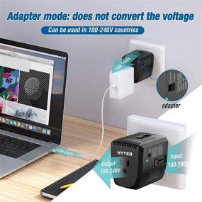 img 2 attached to 🔌 High-performance 2000Watts Travel Adapter and Converter Combo – Step Down Voltage 220V to 110V for Hair Dryer, Steam Iron, Laptop, MacBook, Cell Phone – Universal Adaptability for US to UK, Europe, AU, and 150+ Countries