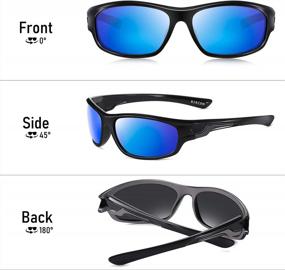 img 2 attached to UV-Protected Bircen Sport Sunglasses With Polarized Lenses For Driving, Fishing, And Cycling, Ideal For Men And Women