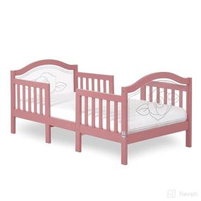 img 4 attached to 🌹 Dream On Me Rosie Toddler Bed: A Classic Rose Bed for Your Little One's Dreamy Nights