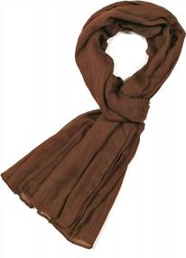 img 3 attached to Cotton Linen Scarves For Women And Men By Shanlin - Your Ultimate Style Accessory