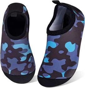 img 4 attached to 👟 Lightweight Kids Barefoot Non Slip Sunset 33 Girls' Athletic Shoes: Find Comfort and Safety in Style