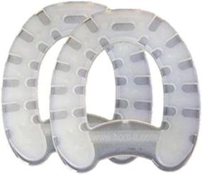 img 2 attached to 🐴 Hoof-It Plastic Horseshoes: Natural Flex Horseshoe Sizes 00-12 - The Perfect Fit for Your Horse's Hooves