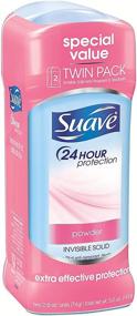 img 2 attached to 🤫 Invisible Protection: Suave Deodorant Powder for Effective Odor Control